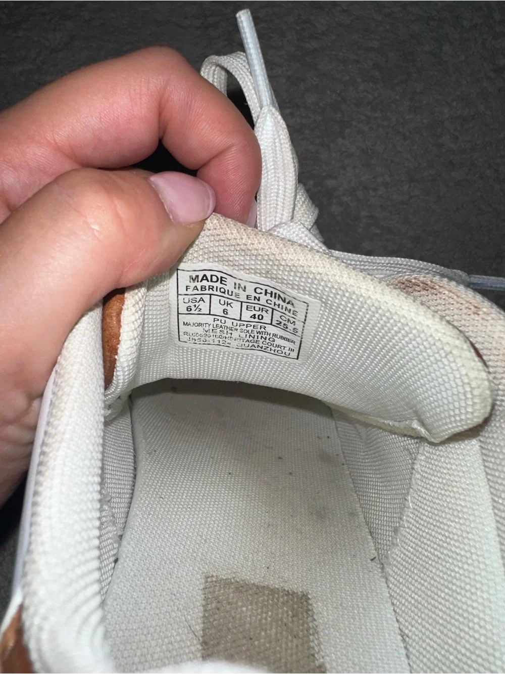 Ralph Lauren White Kids Polo Leather Sneakers with Polo Player Logo